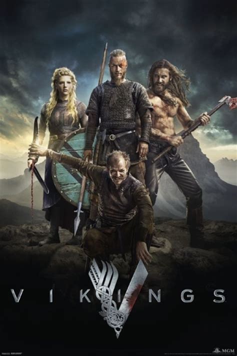 Vikings Characters Poster Poster Print Item VARPYRPAS Vikings Tv Show Vikings