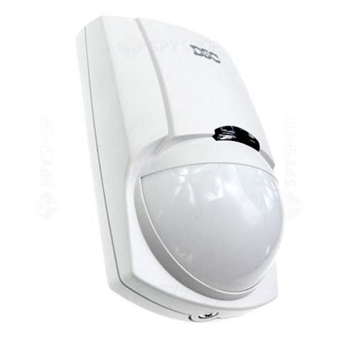 The detector features intelligent signal analysis for reliable detection, pet immunity up to 55 lbs (25 kg) and a slim design that. Detector de miscare digital Quad PIR DSC LC 100PCI, 15 m ...