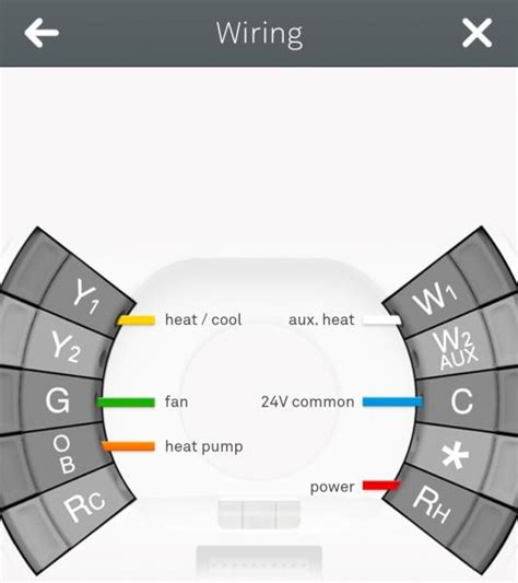 Nest heat pump wiring diagram: Hunter 44134 on heat pump with aux - DoItYourself.com Community Forums