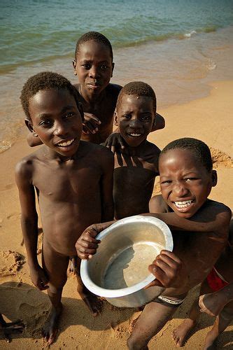 Awesome Boys With An Empty Container Cape Maclear Malawi African