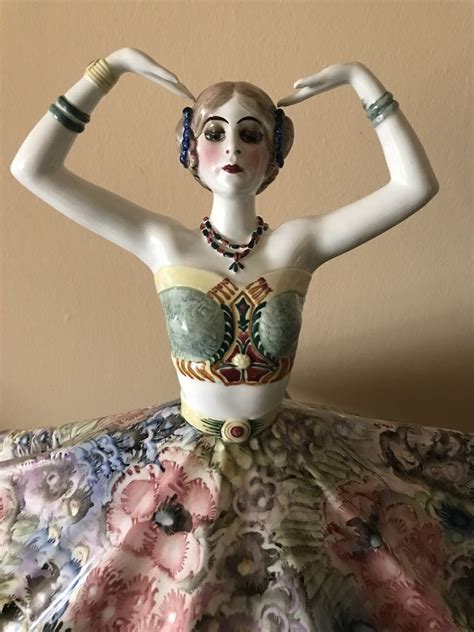 We hand select vintage items from all over the west coast that will add a touch of vintage to your modern home. Antique Art Deco Austrian Goldscheider Porcelain Figurine ...