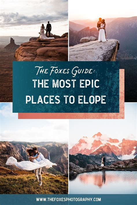Within the list, i've included links to a few lodging options at some of our favorite elopement locations so you can get started on planning your us. Best Places to Elope in the US | Elopement locations ...