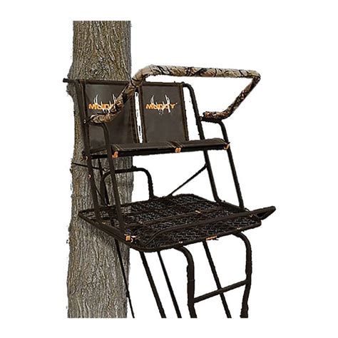 Muddy Partner 17 Ft Outdoor 2 Person Hunting Deer Ladder Tree Stand Mud Mls2300 The Home Depot