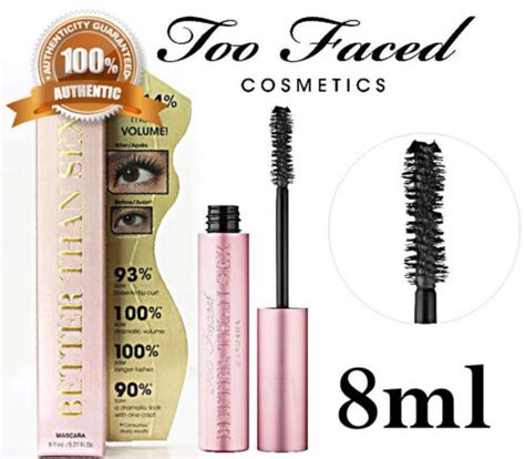 too faced better than sex 8ml mascara black compra online en ebay
