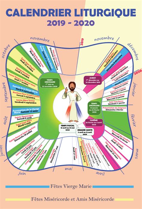 calendrier liturgique traditionnel 2024