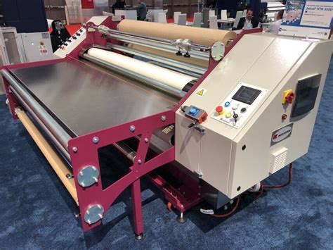 New Product Roll To Roll Heat Transfer Machine For High Speed Textile