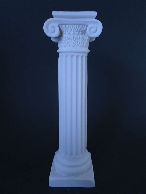 greek column ionic order ancient decoration architecture etsy