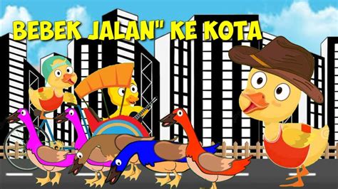 Potong Bebek Angsa Lagu Anak Anak Indonesia Animasi Lucu Bebek Warna