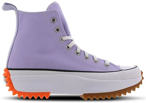 Go off the trail and explore difficult terrain with the run star hike white high top shoes from converse. Converse Run Star Hike Sunblocked Moonstone Violet in ...