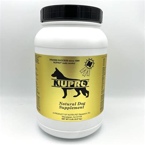 Nupro Gold Supplement Powder 5lb – The Dog's Meow