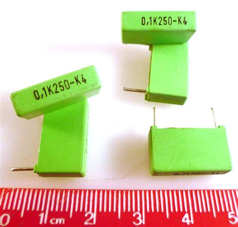 01k250 K4 01uf 250v Polyester Axial Capacitor 5 Pieces Mbf025e Rich Electronics