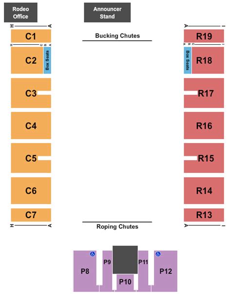 Caldwell Night Rodeo Grounds Seating Chart Boise