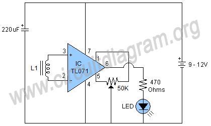 So, the circuit must be all connected in/near that postbox. Simple Electromagnetic Radiation Detector Circuit Diagram ...