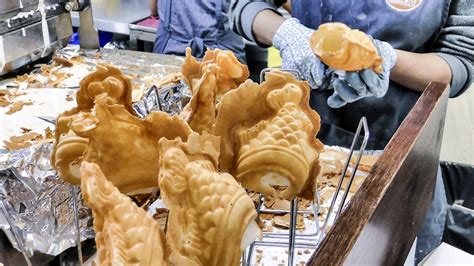 Fish Shaped Taiyaki Ice Cream Cone Seen In Chinatown