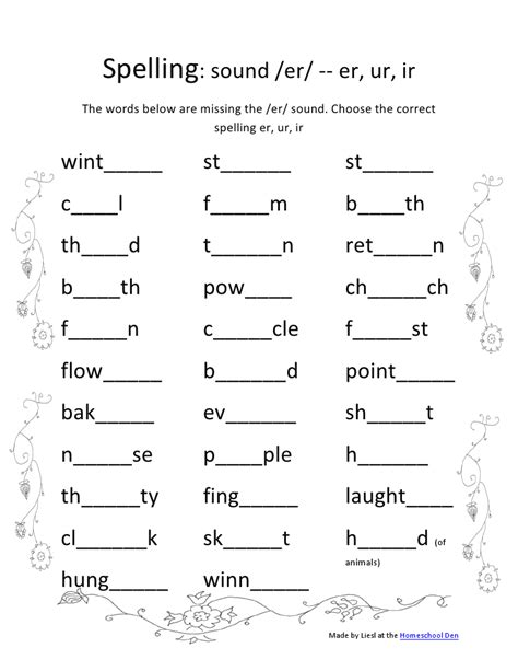 Phonics Worksheet Grade 1 Pdf Worksheets With Answers