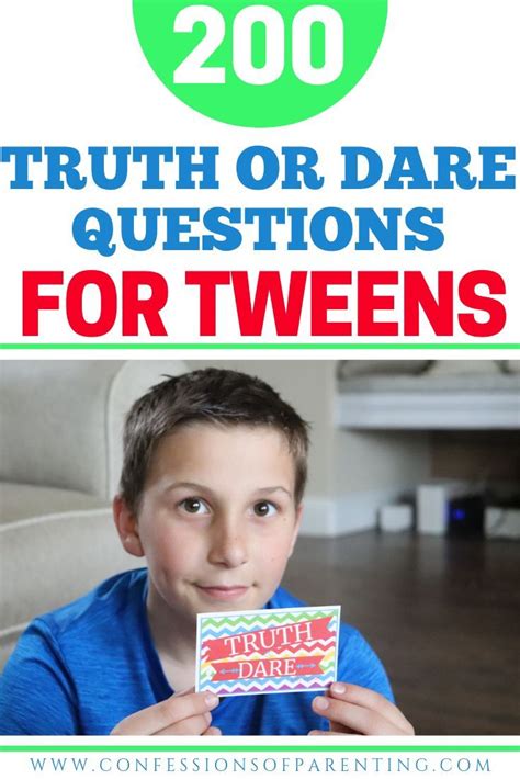 Truth or dare will break the ice, and you'll get to know each other better. 200+ Clean Truth or Dare Questions for Kids | Dare ...