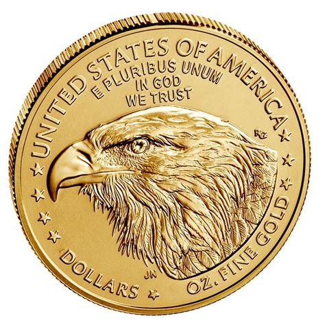 2021 American Gold Eagle 14 Oz Uncirculated Type 2 Golden Eagle Coins