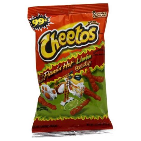 Cheetos Flamin Hot Limon Crunchy 2875 Oz Kroger