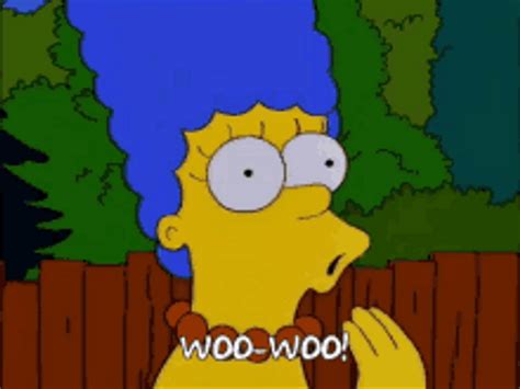 Marge Simpson Doing Homer Woohoo 