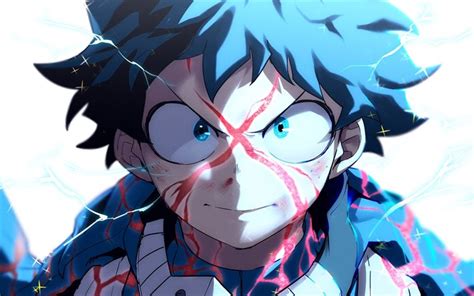 Download wallpapers Izuku Midoriya, portrait, Boku no Hero ...