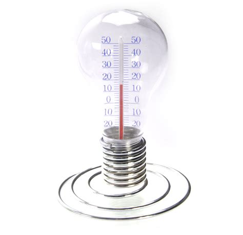 Light Bulb Thermometer Pink Cat Shop