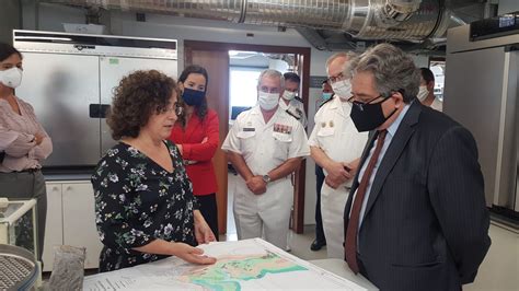 Instituto Hidrográfico Recebeu A Visita Do Ministro Do Mar