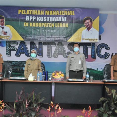 Hadiri Pelatihan Manajerial Bpp Kostratani Bupati Ini Adalah Upaya