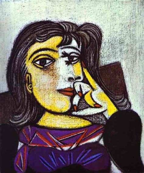 Portrait de dora maar) is a 1937 oil on canvas painting by pablo picasso. Pablo Picasso — Dora Maar, 1937