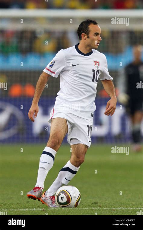 Landon Donovan Of The United States In Action During A Fifa World Cup
