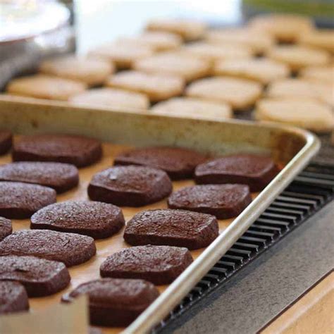 I defy you to think of christmas without cookies. Chocolate Shortbread Cookies recipe | Epicurious.com