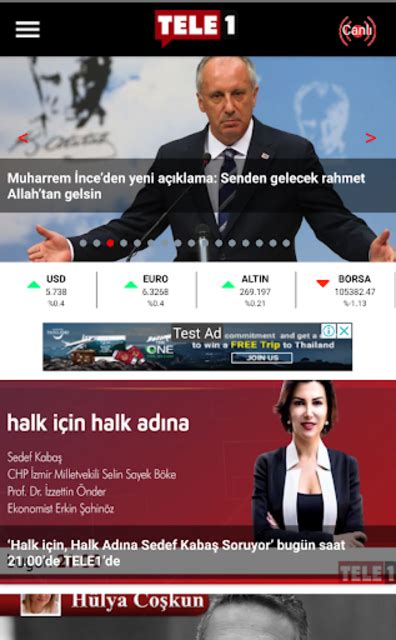 Televizyonun sahibi abc radyo, televizyon ve dijital yayıncılık a.ş.'dir. Tele1 TV İndir - Android için TV İzleme Uygulaması - Tamindir