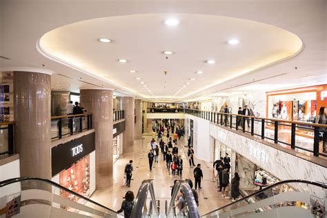 Large and open spaces ventilation - in shopping malls.