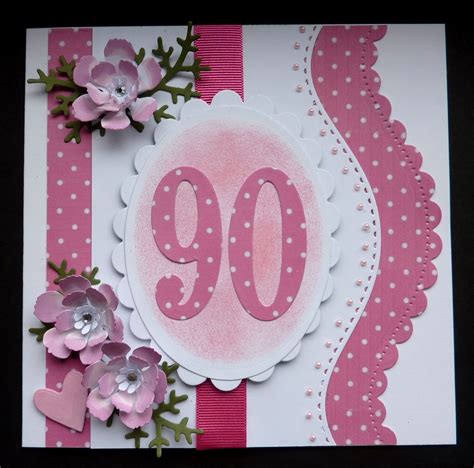 90th birthday card, 90th printable birthday card, 90th birthday printables, greeting card printables, 1931 the year you were born card, file catandbru 5 out of 5 stars (2,357) $ 3.74. S220 Hand made 90th Birthday Card using Spellbinders ...