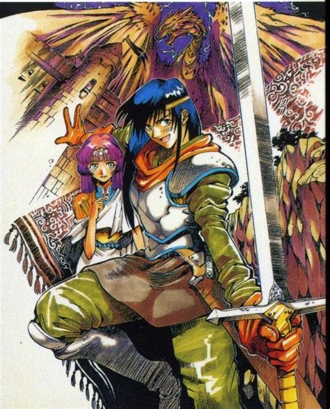 There have since been multiple manga, anime and computer game adaptations, several of which have. Pin by Deric Phillips on Art | Record of lodoss war, Old ...