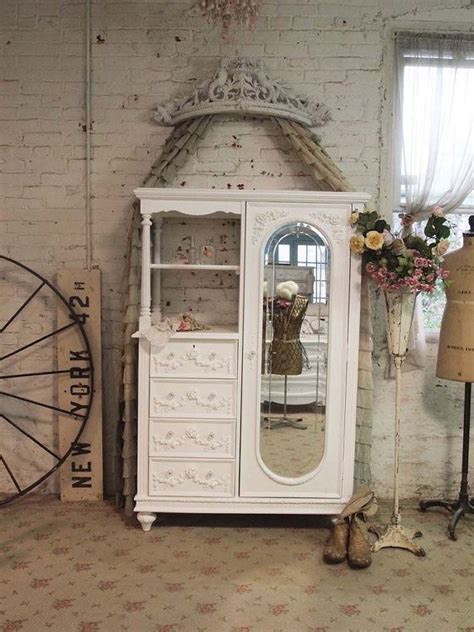 Wardrobe Armoire 25 Shabby Chic Ideas For A Romantic Bedroom