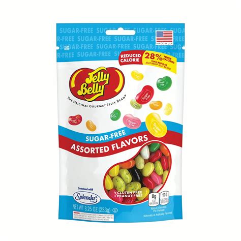 Jelly Belly Jelly Beans Candy Sugar Free 10 Assorted Flavors 825 Oz Bag