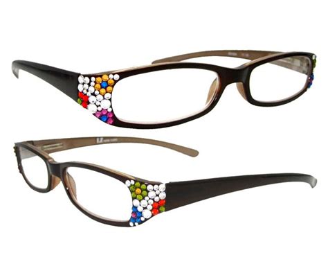 cute reading glasses with swarovski crystal i really want these glasses fashion glasses