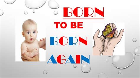 Born To Be Born Again Youtube