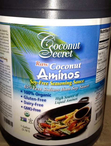 Coconut Aminos The Cells Nutrition Blog