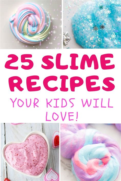 25 Easy Slime Recipes Your Kids Will Love To Make Smart Mom At Home