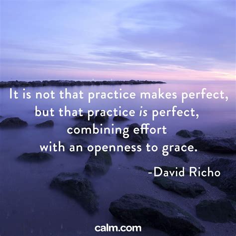 It Is Not That Practice Makes Perfect But That Practice Is Perfect