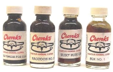 Cronk's outdoor supplies ei tegutse valdkondades sporditarbed, ostlemine, sport ja vaba aeg. Trapping Supplies : Lures, Scents and Baits - Molnar Outdoor