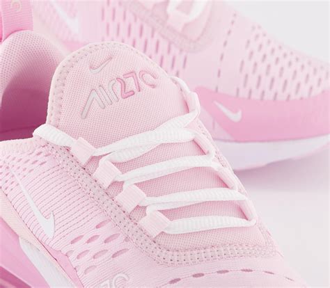 Nike Air Max 270 Gs Trainers Pink Foam White Pink Rise Unisex