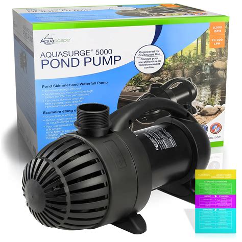 Buy Aquascape Aquasurge Pump 5000 Gph Pond Pump Submersible Outdoor