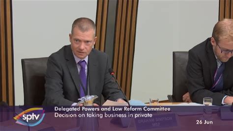 The solicitors' remuneration order 2005 [p.u. Scottish Parliament TV | Delegated Powers and Law Reform ...