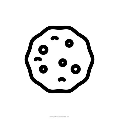 Cookie Coloring Page - Ultra Coloring Pages