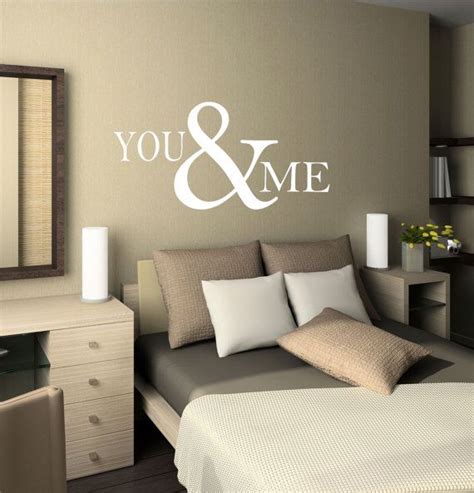 Check spelling or type a new query. You and Me Wall Decal Mr & Mrs Decal Just Married Bedroom ...