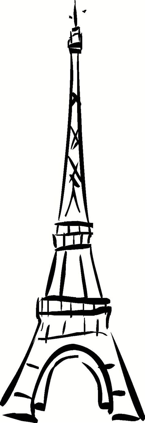 286x450 paris france stock vector. Sketch Of Eiffel Tower - ClipArt Best