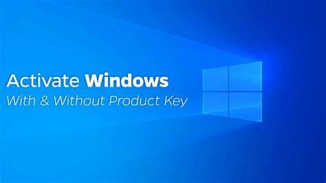 How To Activate Windows 10 Without Product Key How To Change The