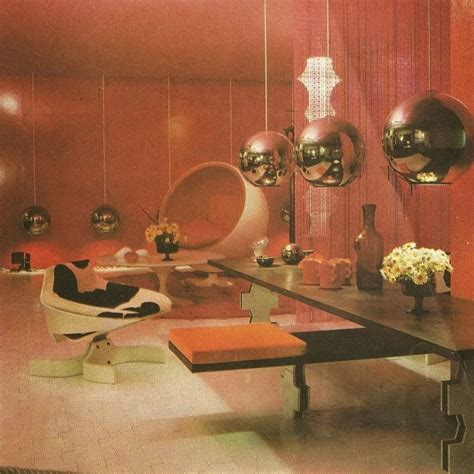 Aesthetic Goddess 1960s Interior Design Retro Interior 1970s